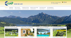 Desktop Screenshot of campmondsee.at