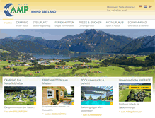 Tablet Screenshot of campmondsee.at